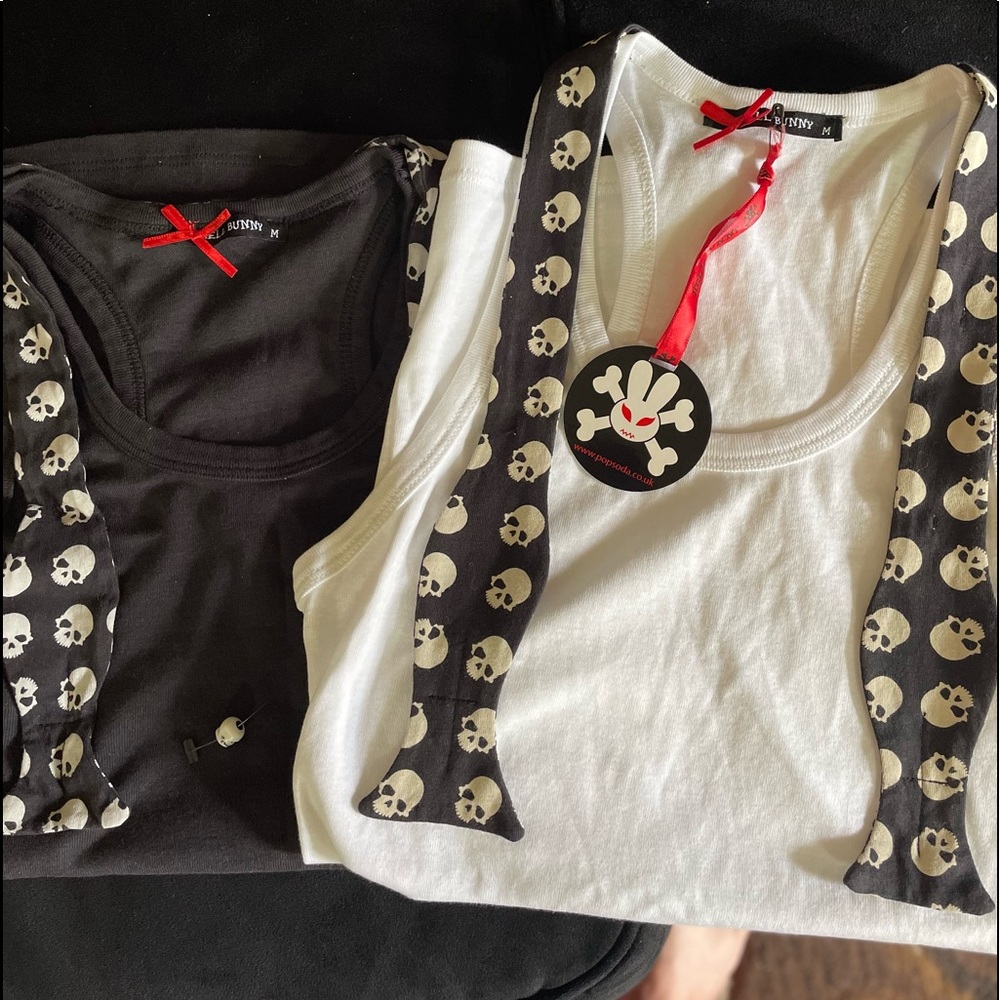 HTF Hellbunny tank top 💀